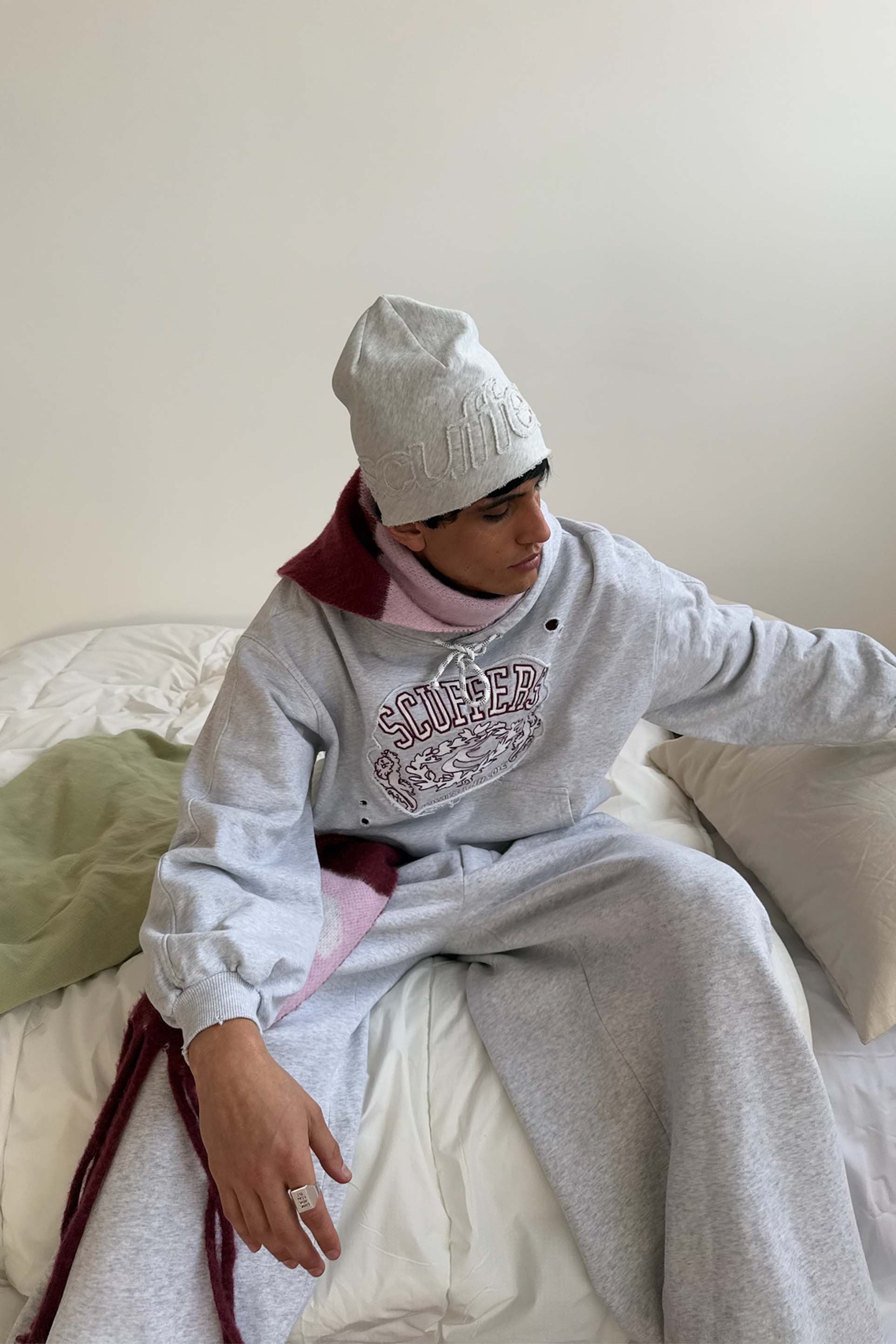 Raw Grey Beanie