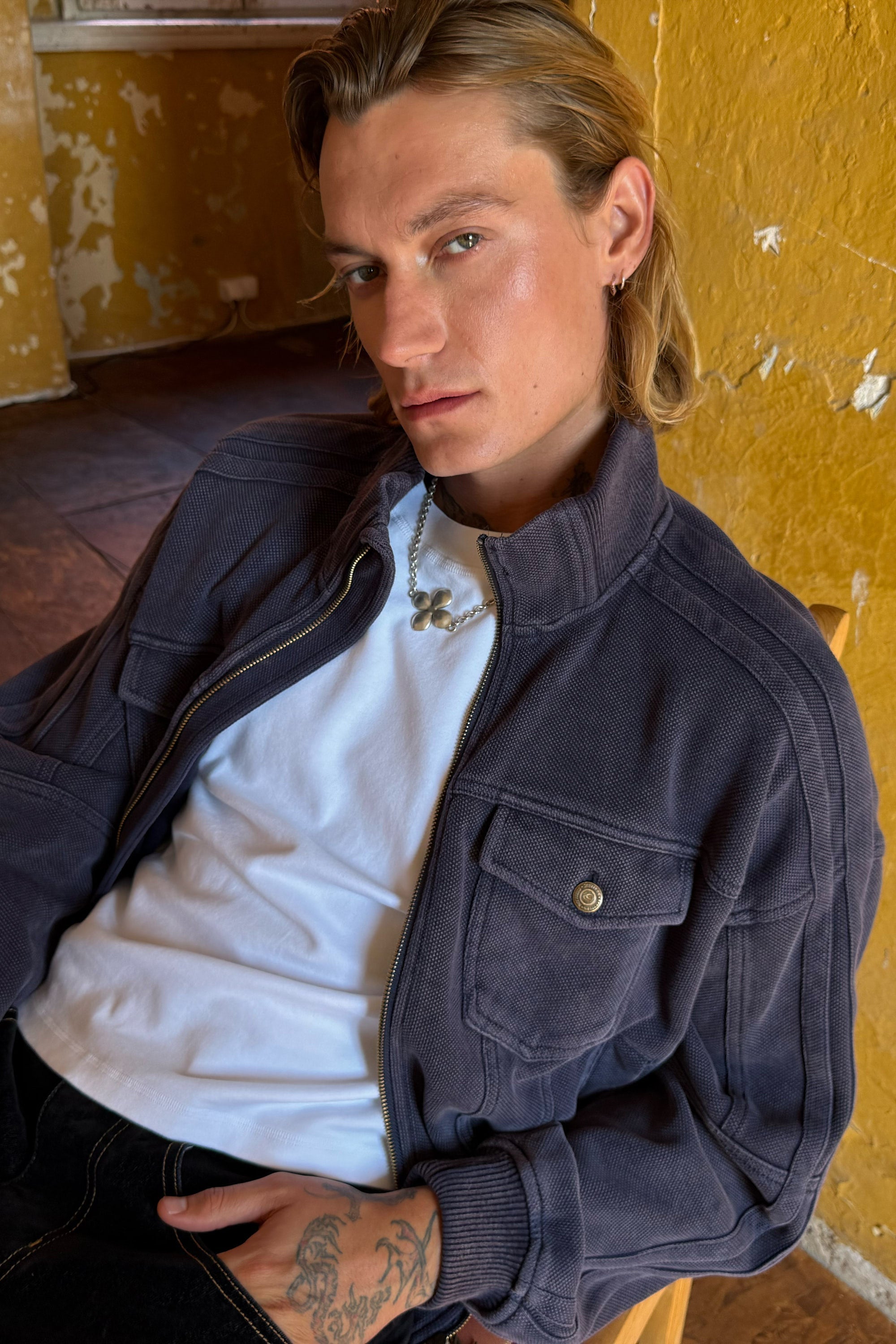 Mourice Navy Jacket