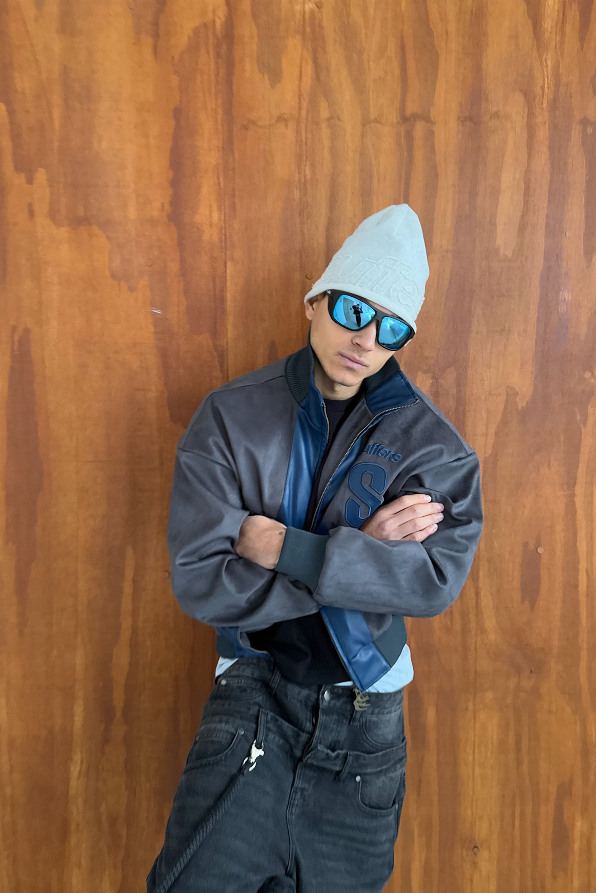 Pool Navy Zipper