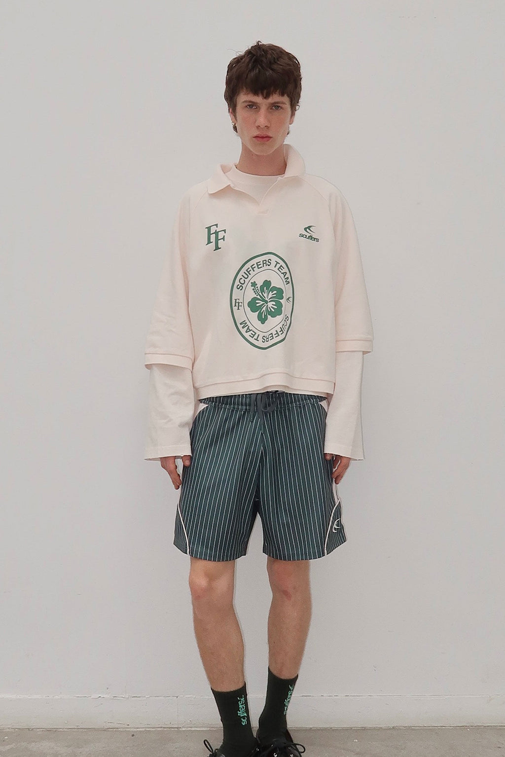 Sport Couture Green Shorts