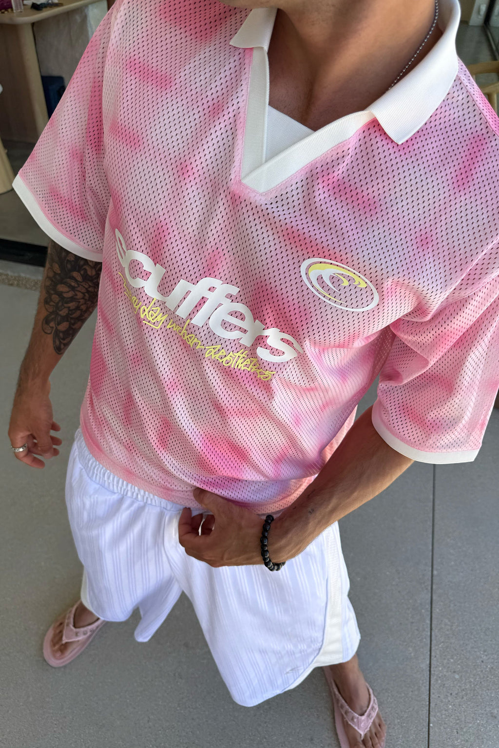 Cala Pink Football T-Shirt