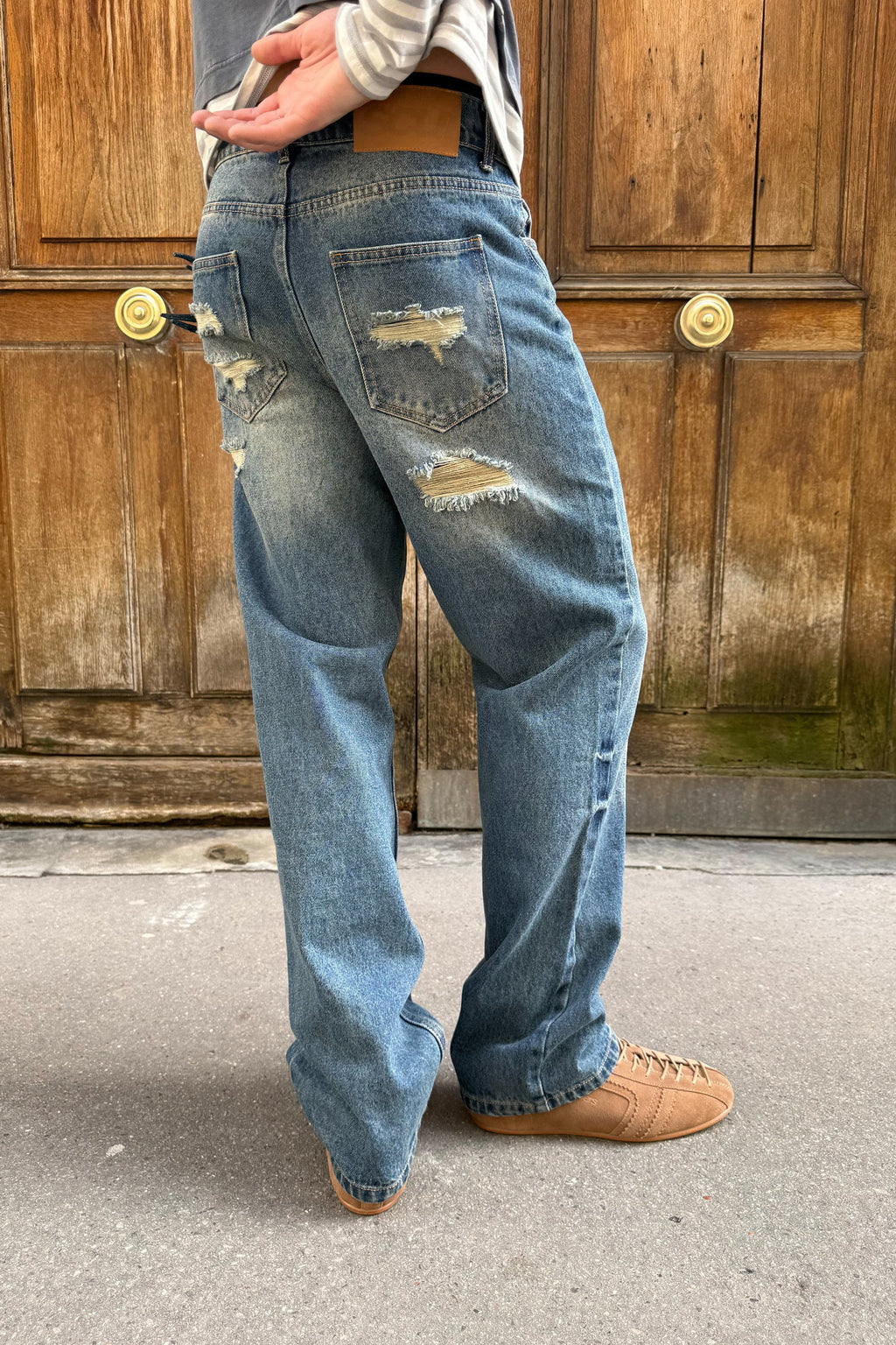 Roll Dark Blue Pants