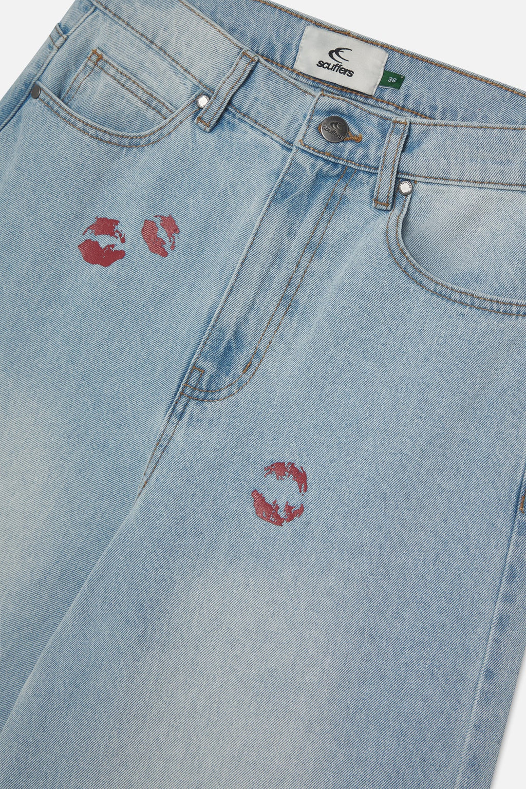 Kiss me Blue Pants