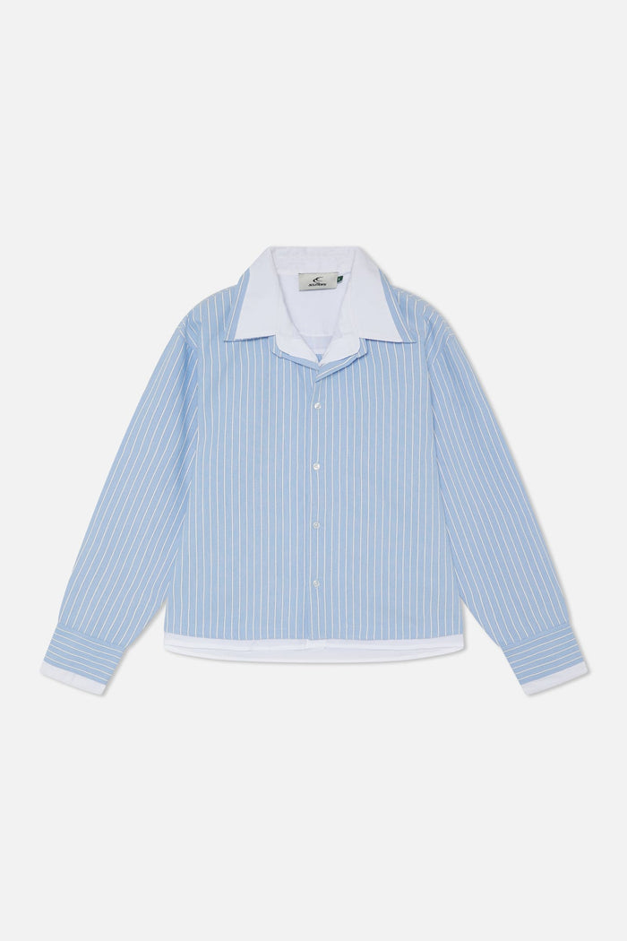 Korean Blue Shirt