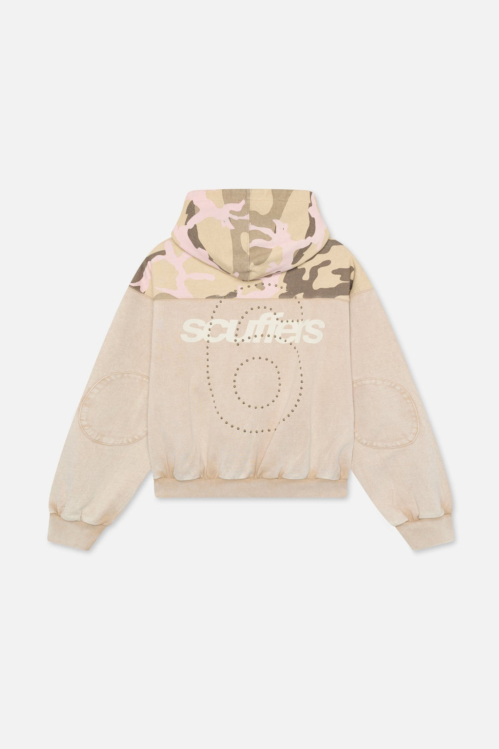 Lizzie Ecru Camo Hoodie