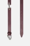 Lock Burgundy Belt