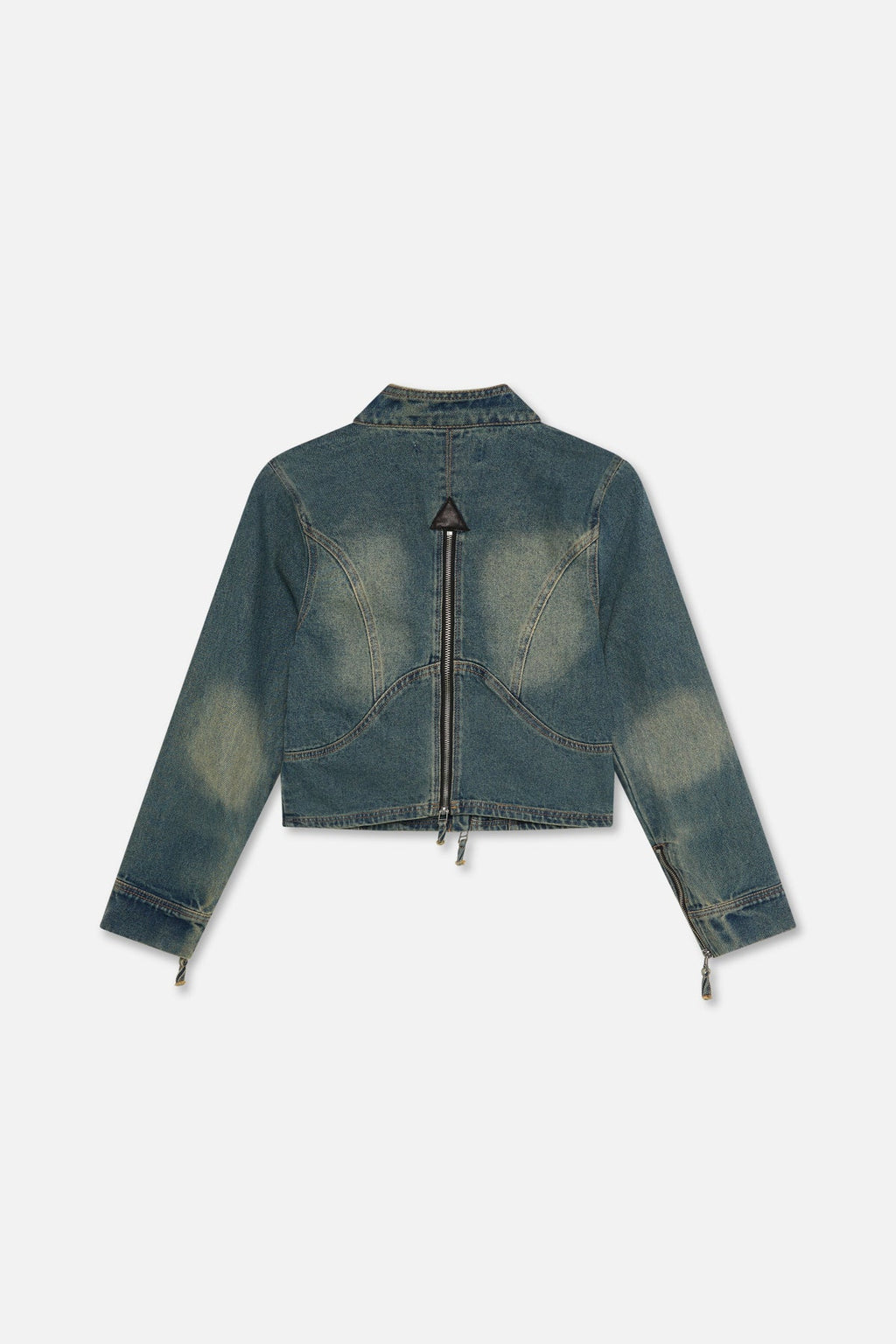 Marlen Washed Blue Jacket