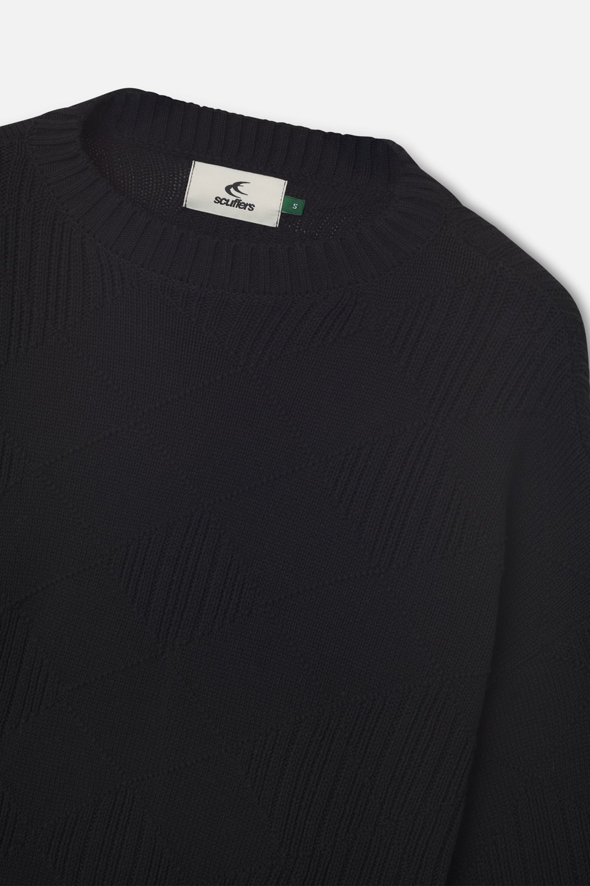 Martine Black Knit