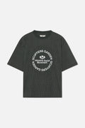 Pinstripe Green T-Shirt