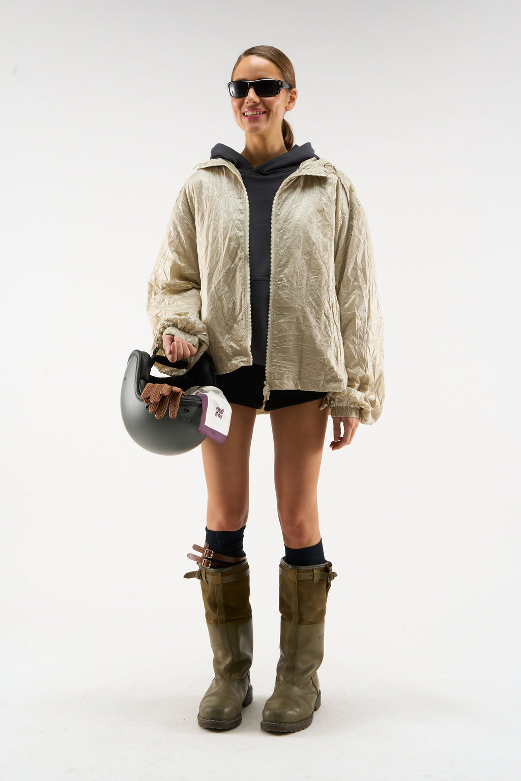 Salty Champagne Windbreaker