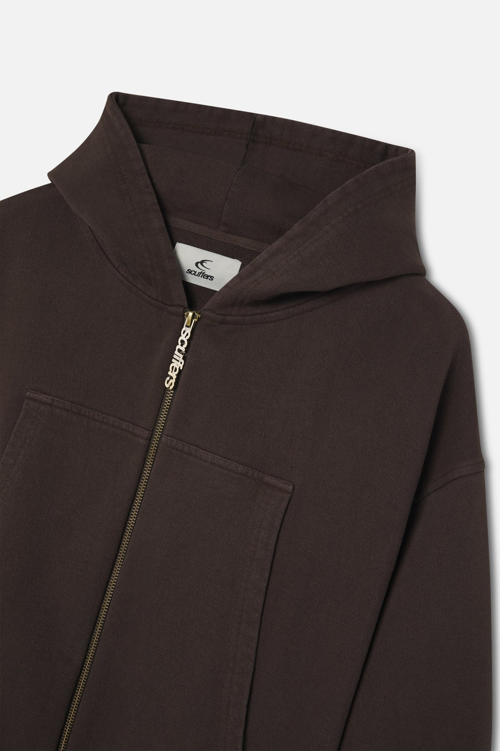 Pick Pocket Brown Zipper