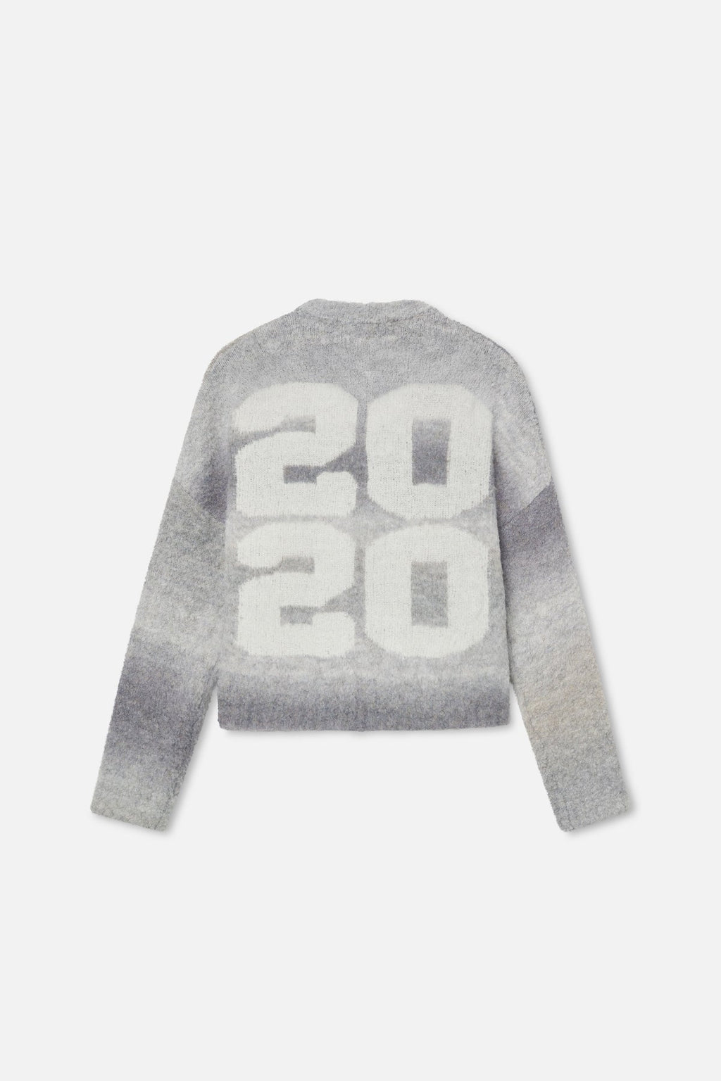 Quarter Grey Zipper Knit