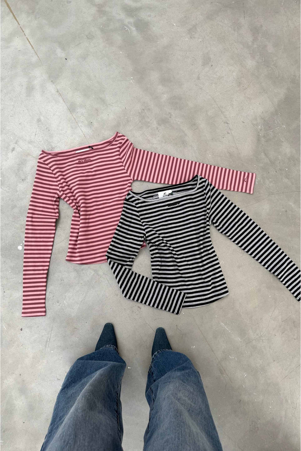 Nat Black Stripes Longsleeve