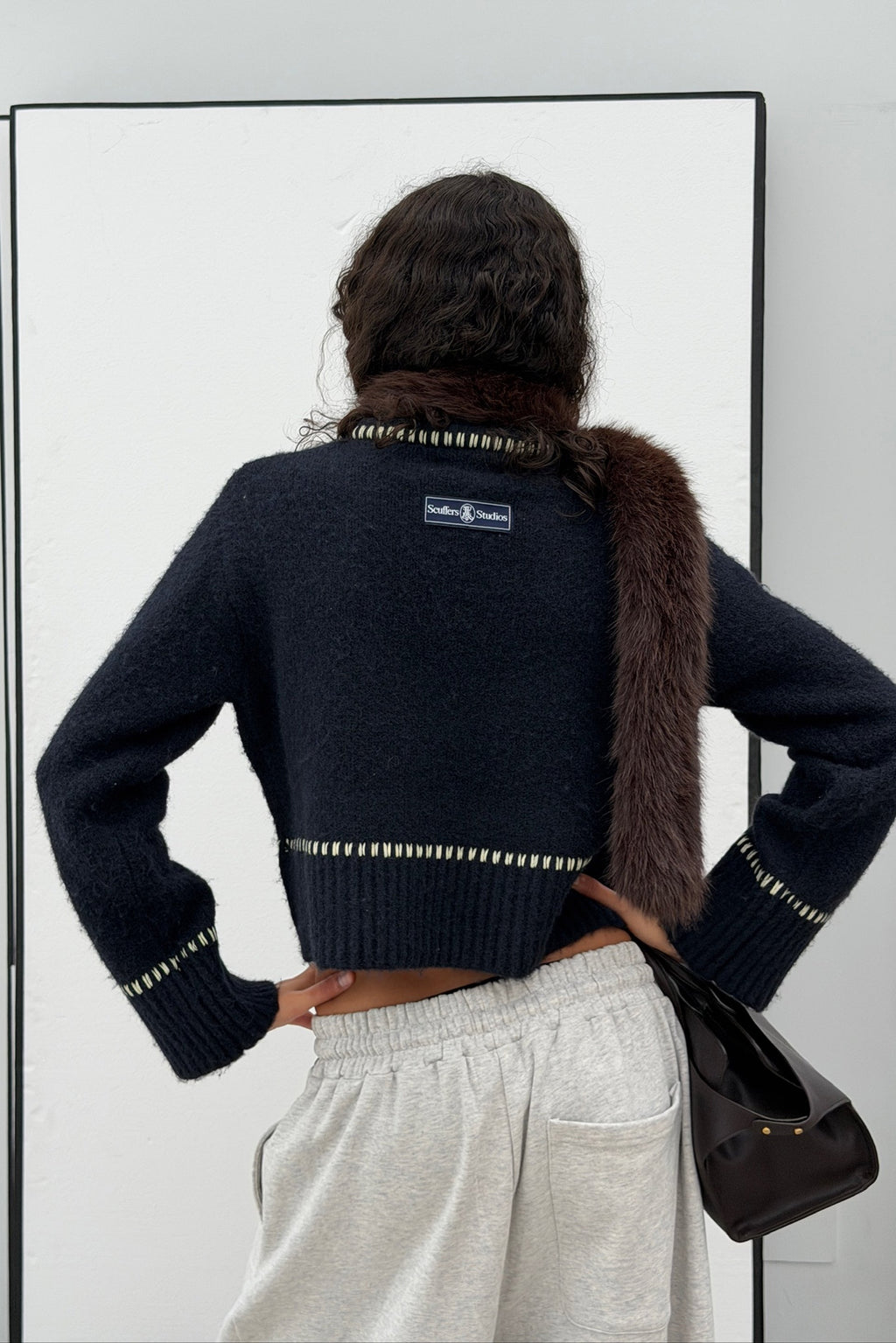 Handmade Blue Knit