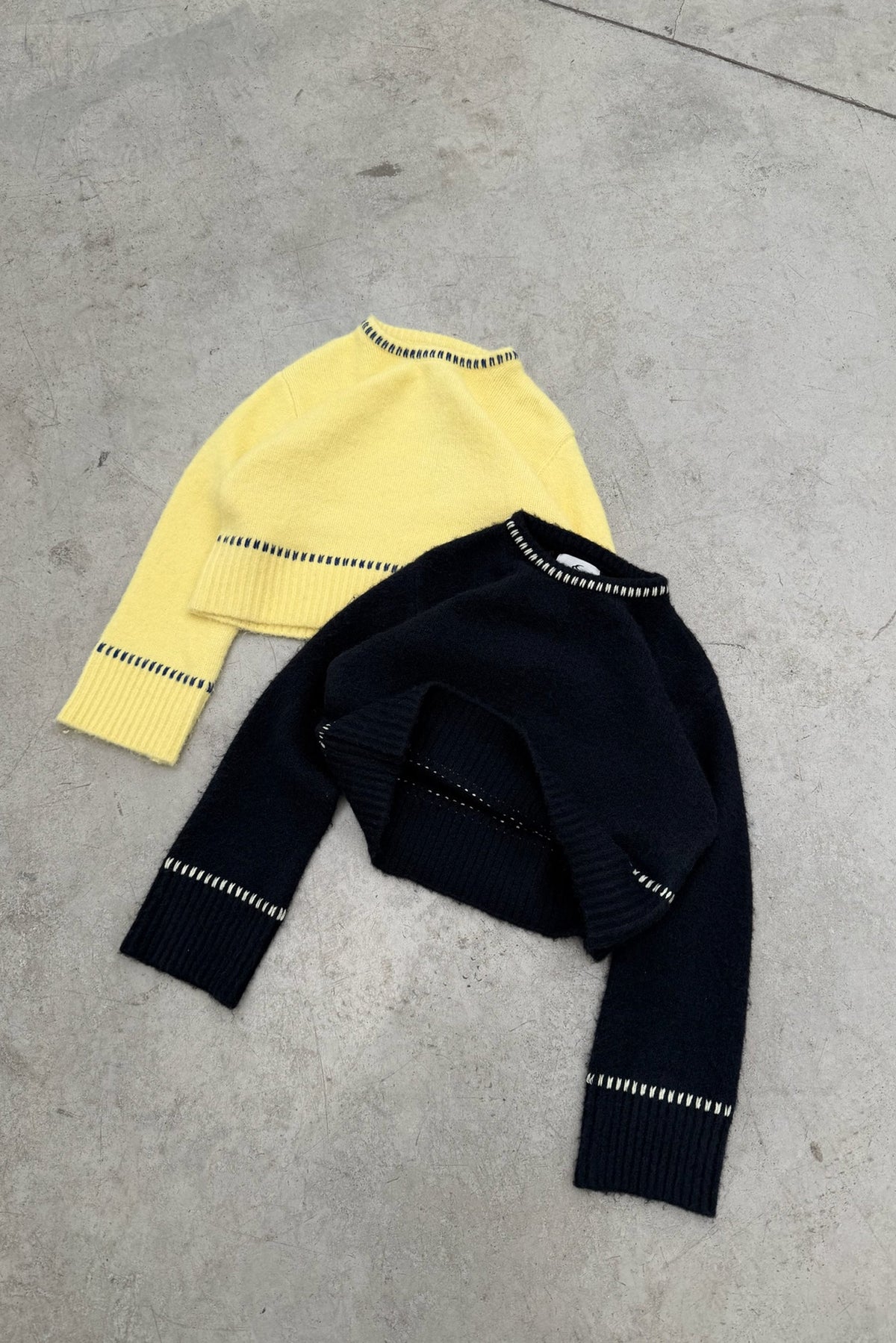 Handmade Blue Knit