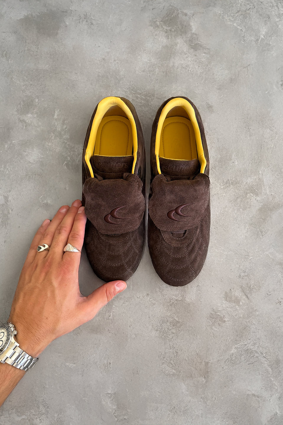 Iconic Suede Brown Sneaker