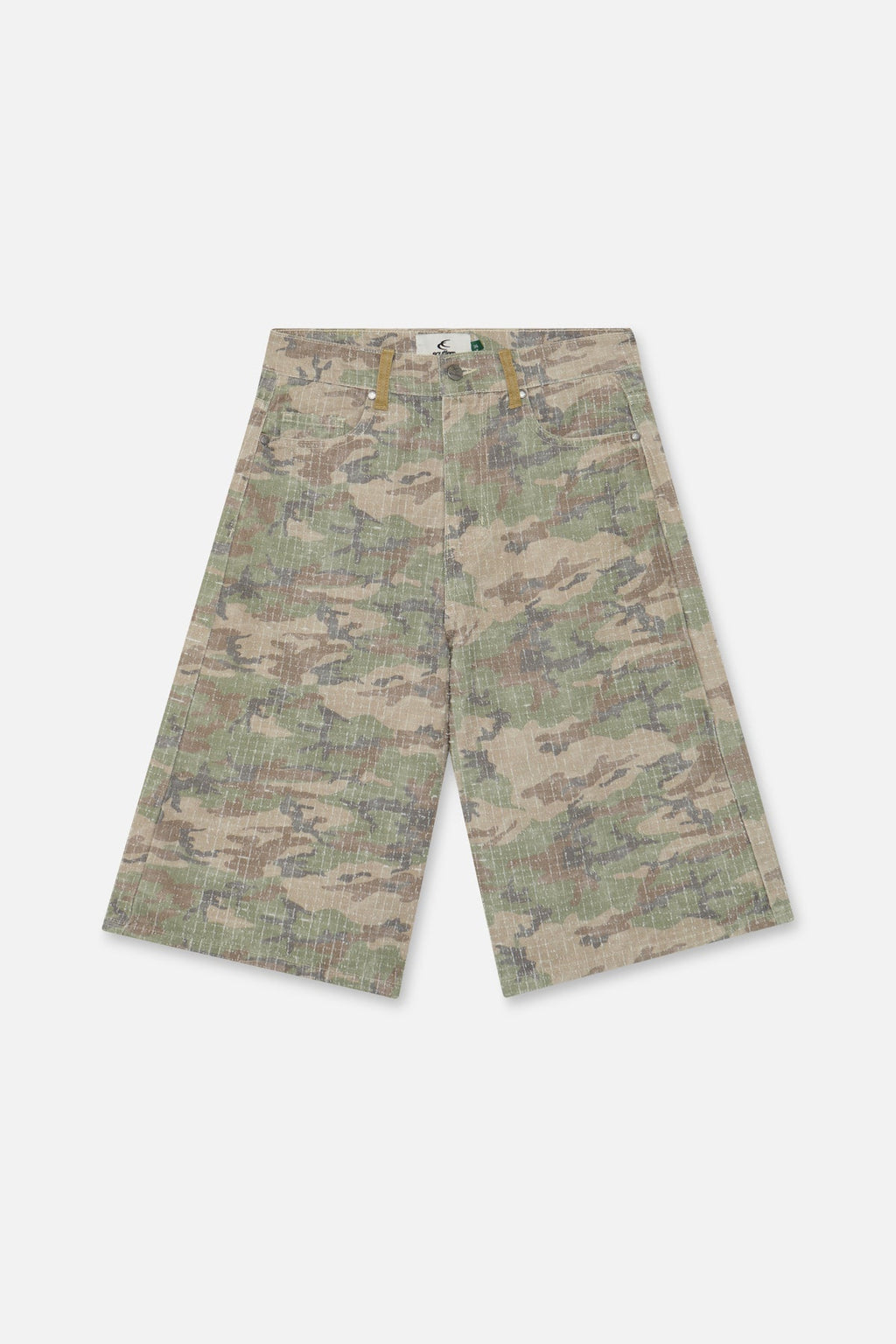Ribstop Camo Jorts
