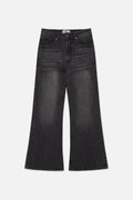 Flared Dark Grey Jeans