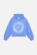 CLG Blue Knit Zipper