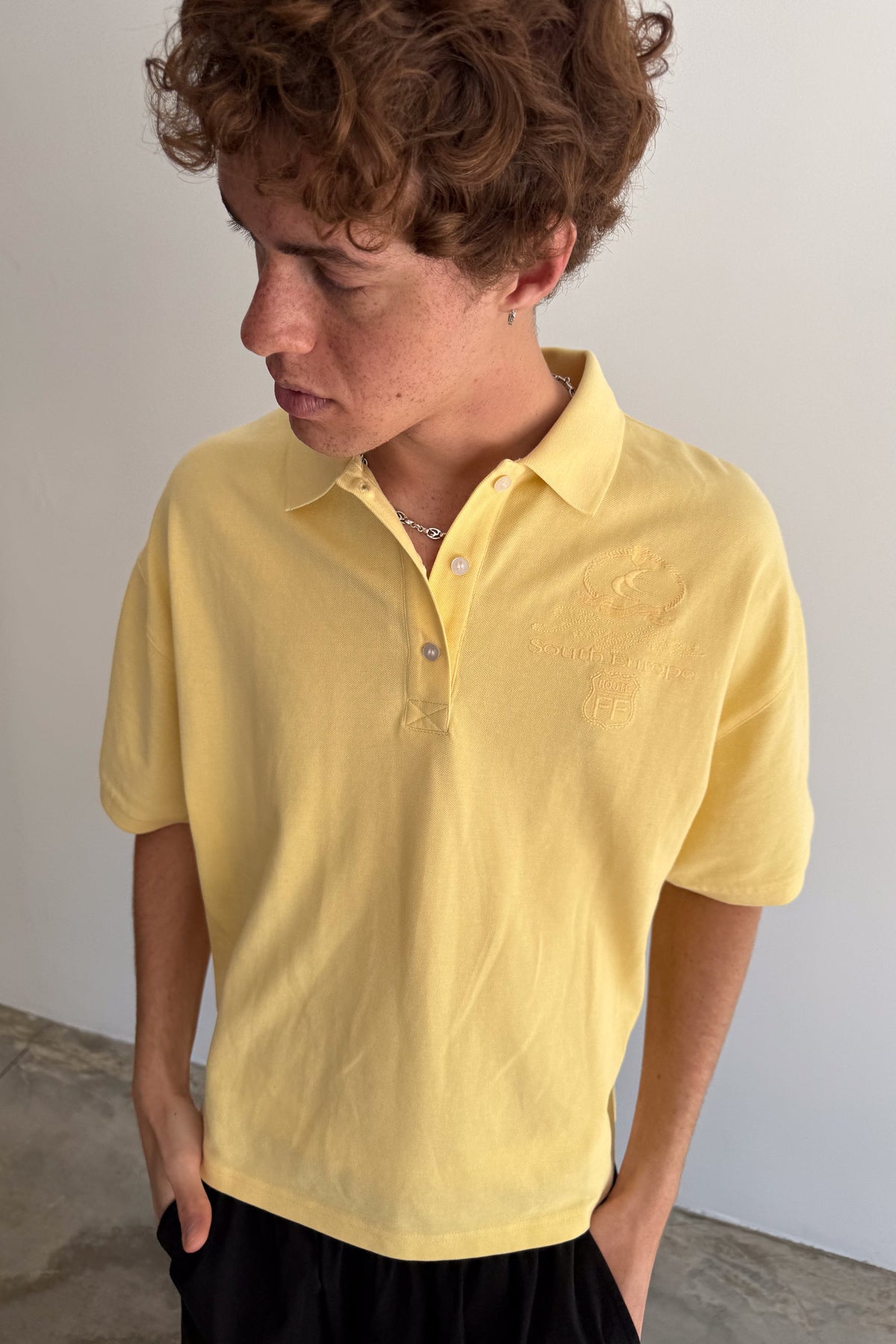 South Europe Yellow Polo
