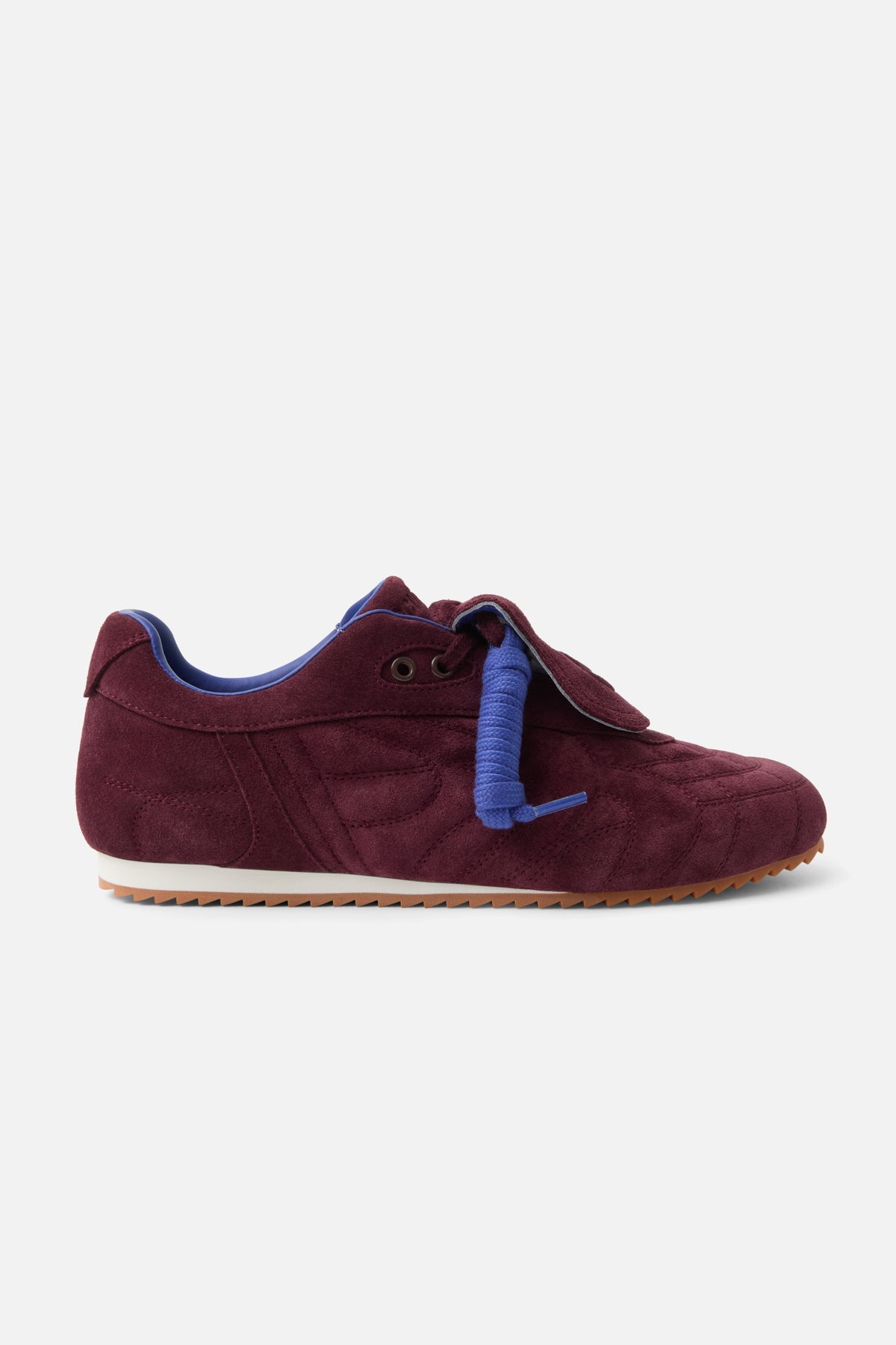 Iconic Suede Burgundy Sneaker