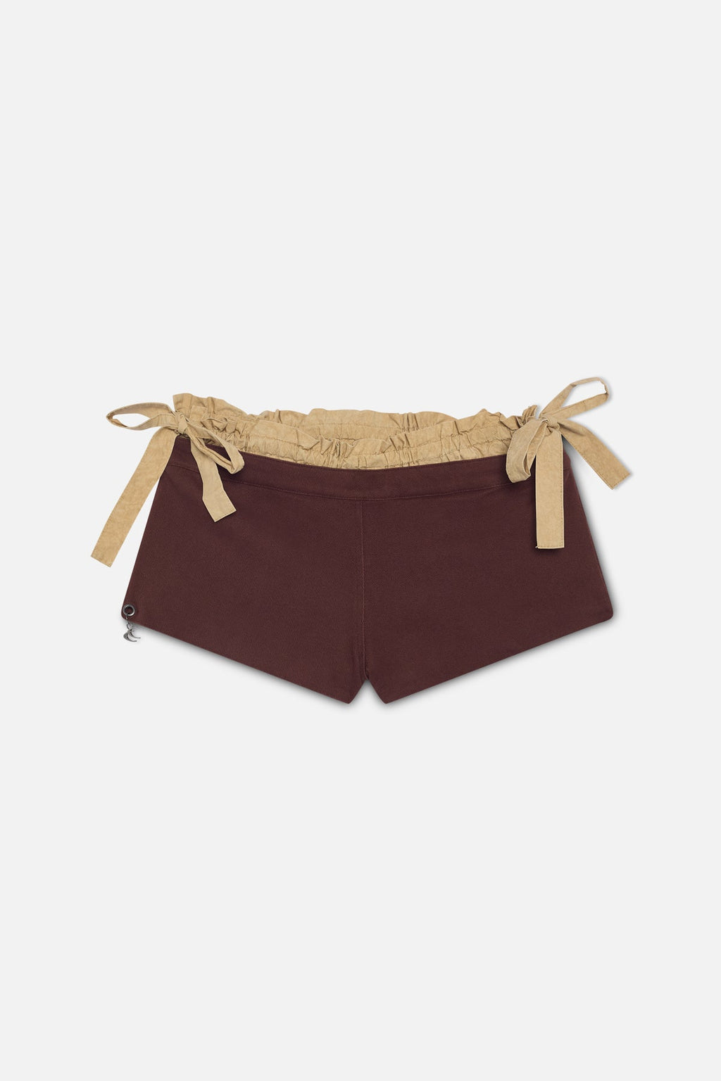 Selena Brown Mini Shorts