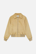 Suede Camel Raw Jacket
