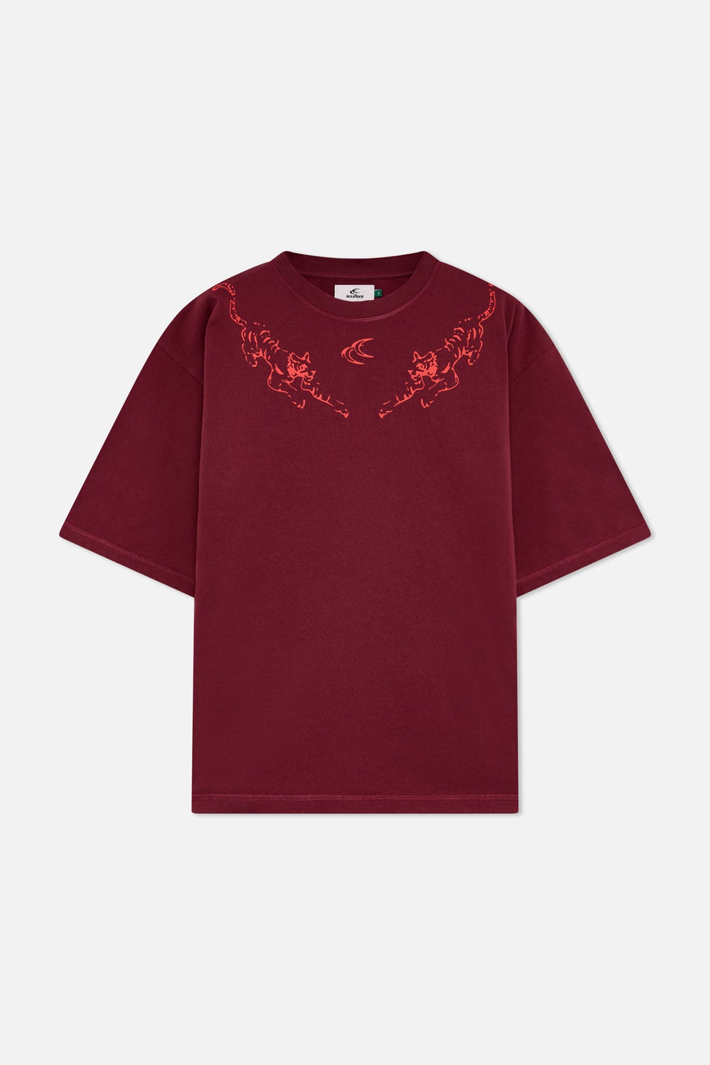 Tiger Burgundy T-Shirt
