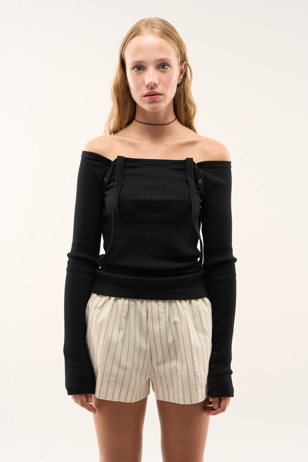 Toggle Black Longsleeve