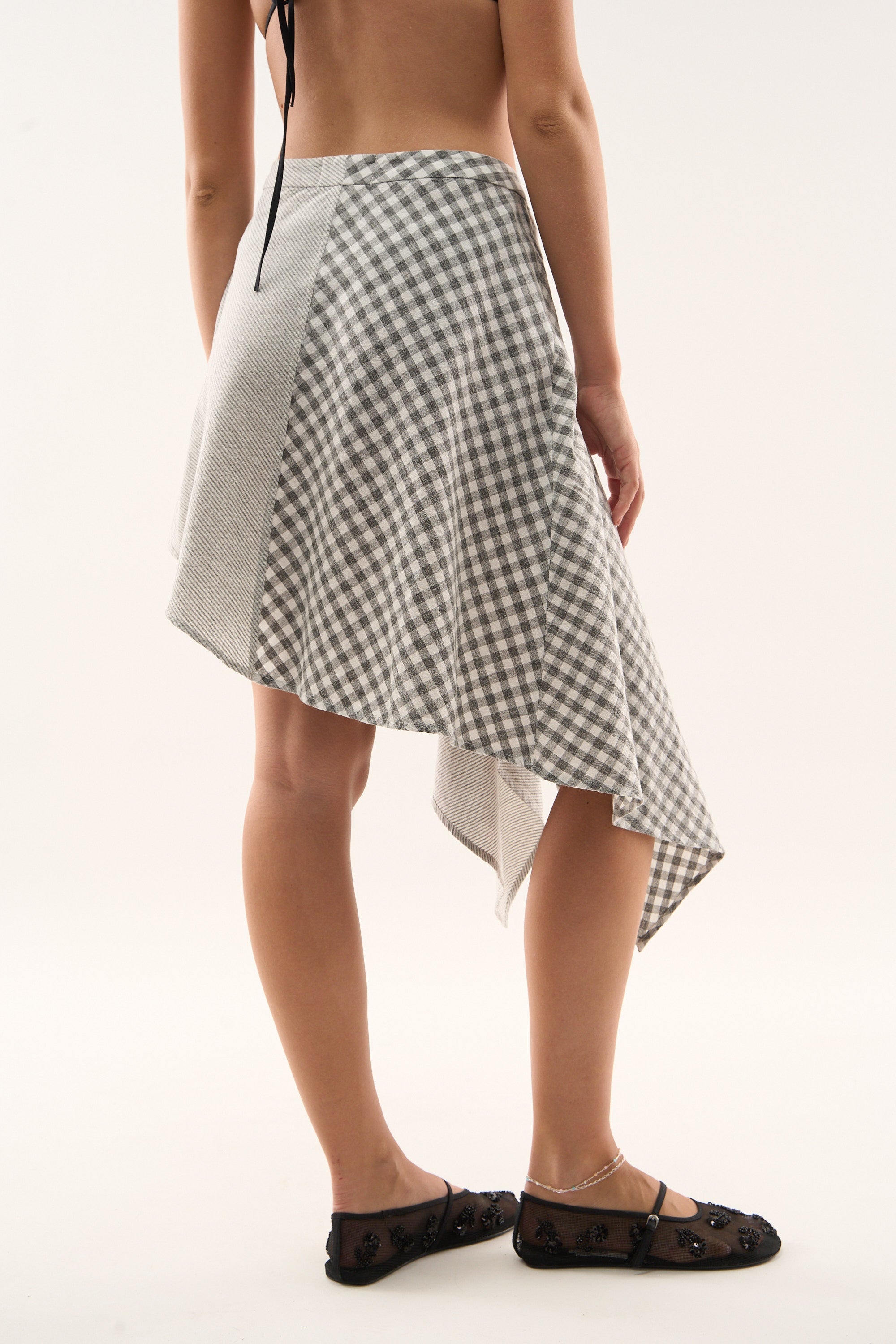 Mixed Grey Skirt