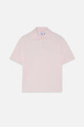 Waffle Pink Polo
