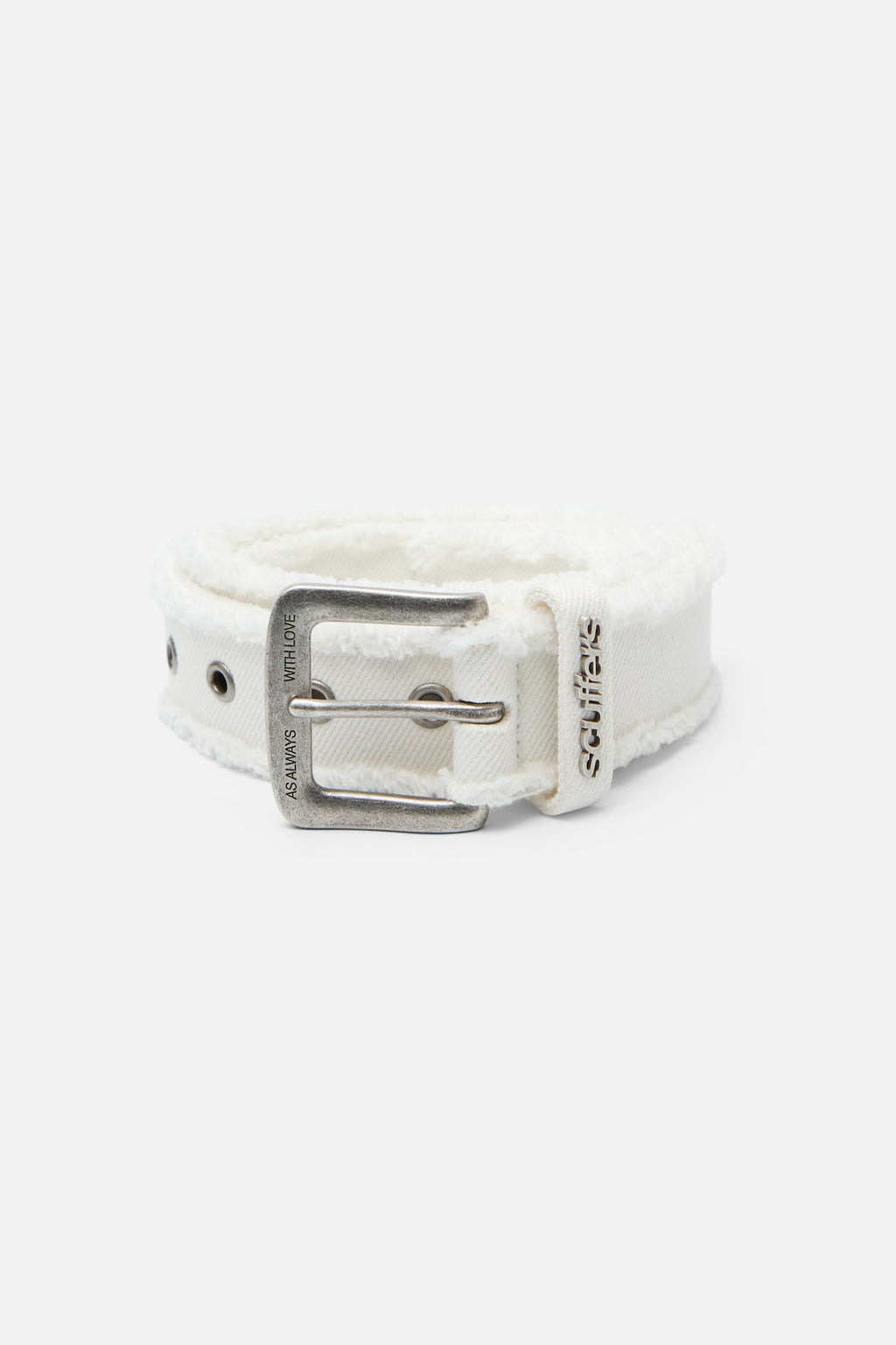 Flag Ecru Belt