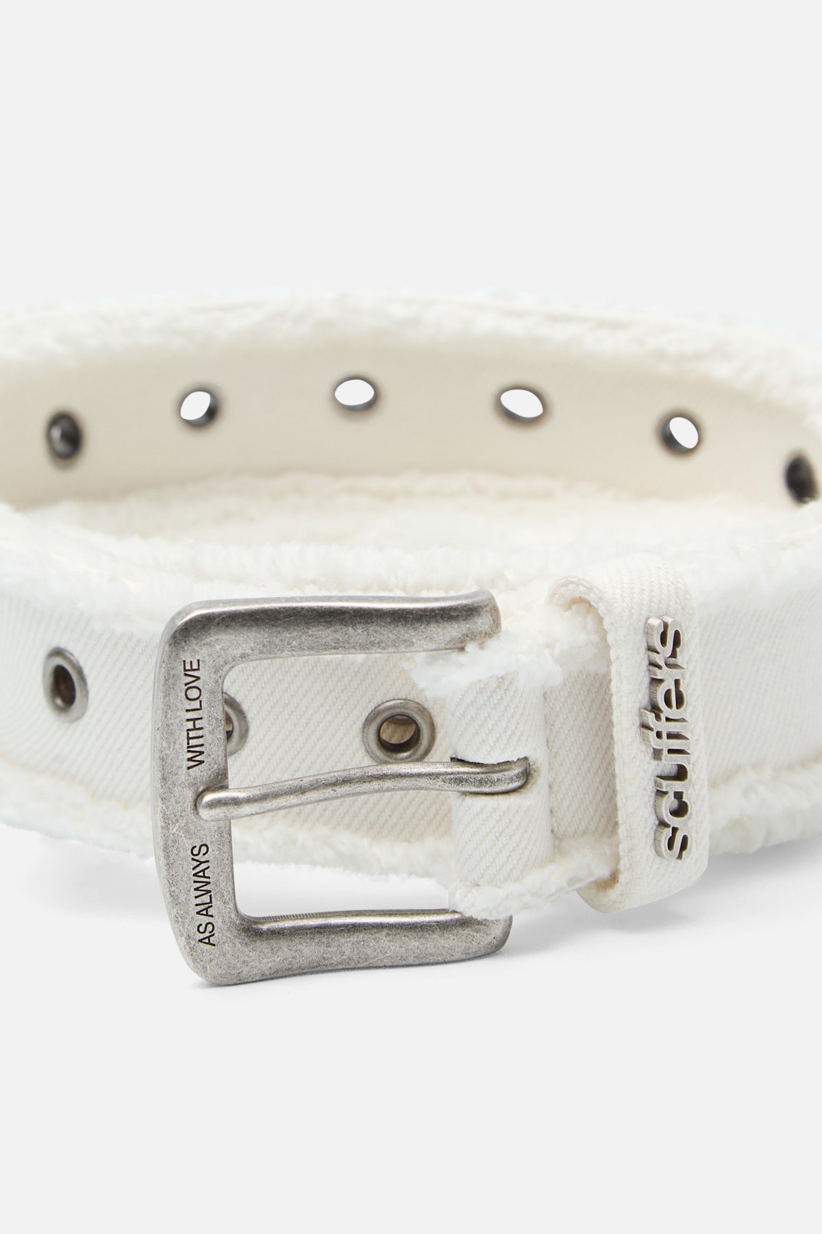 Flag Ecru Belt