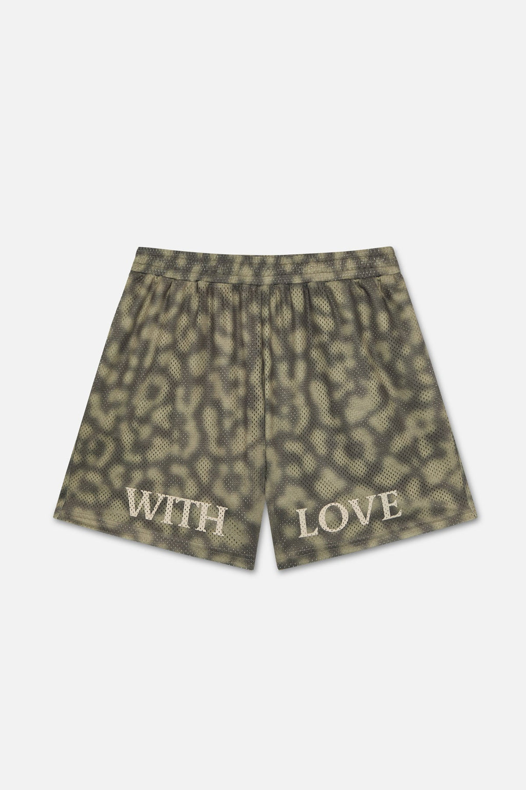 Withlove Leopard Mesh Shorts