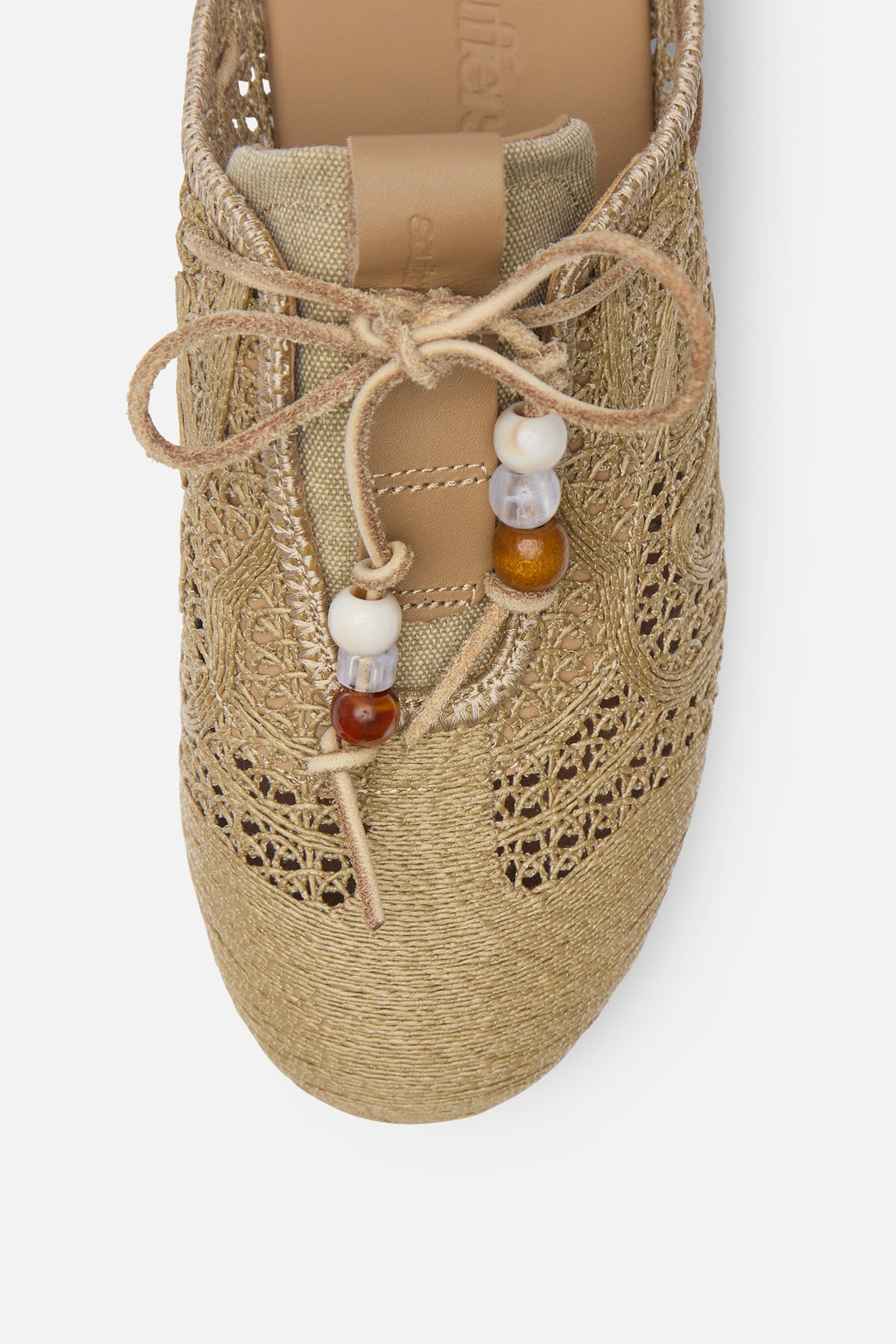 Wicker Ecru Mule