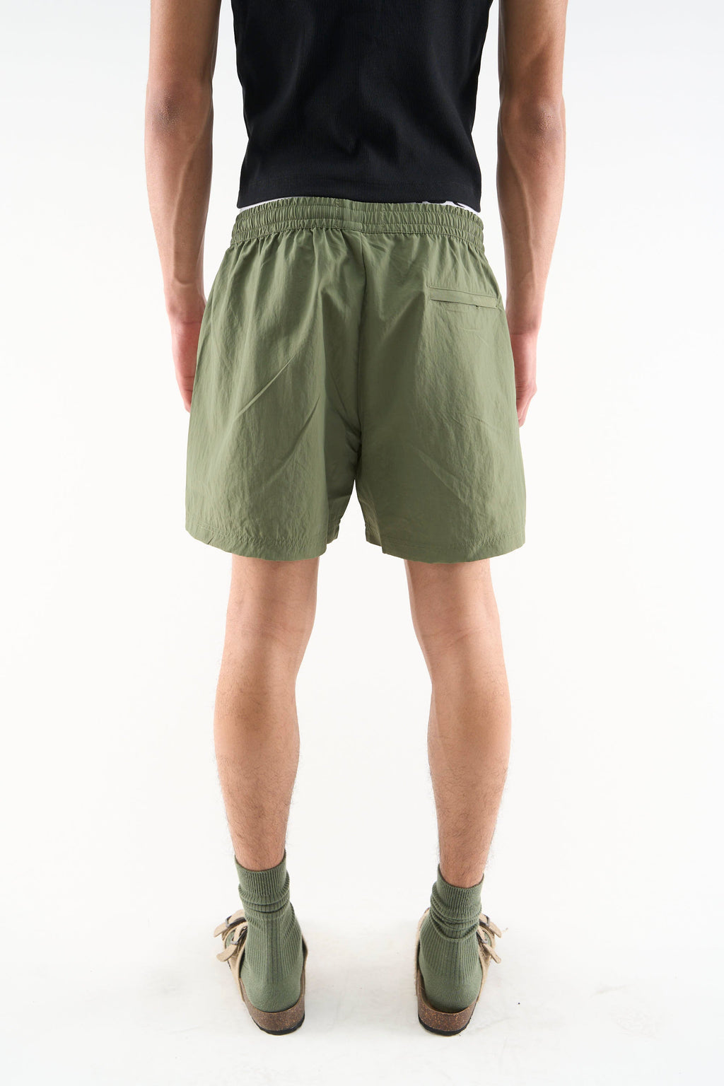 New Tech Green Shorts