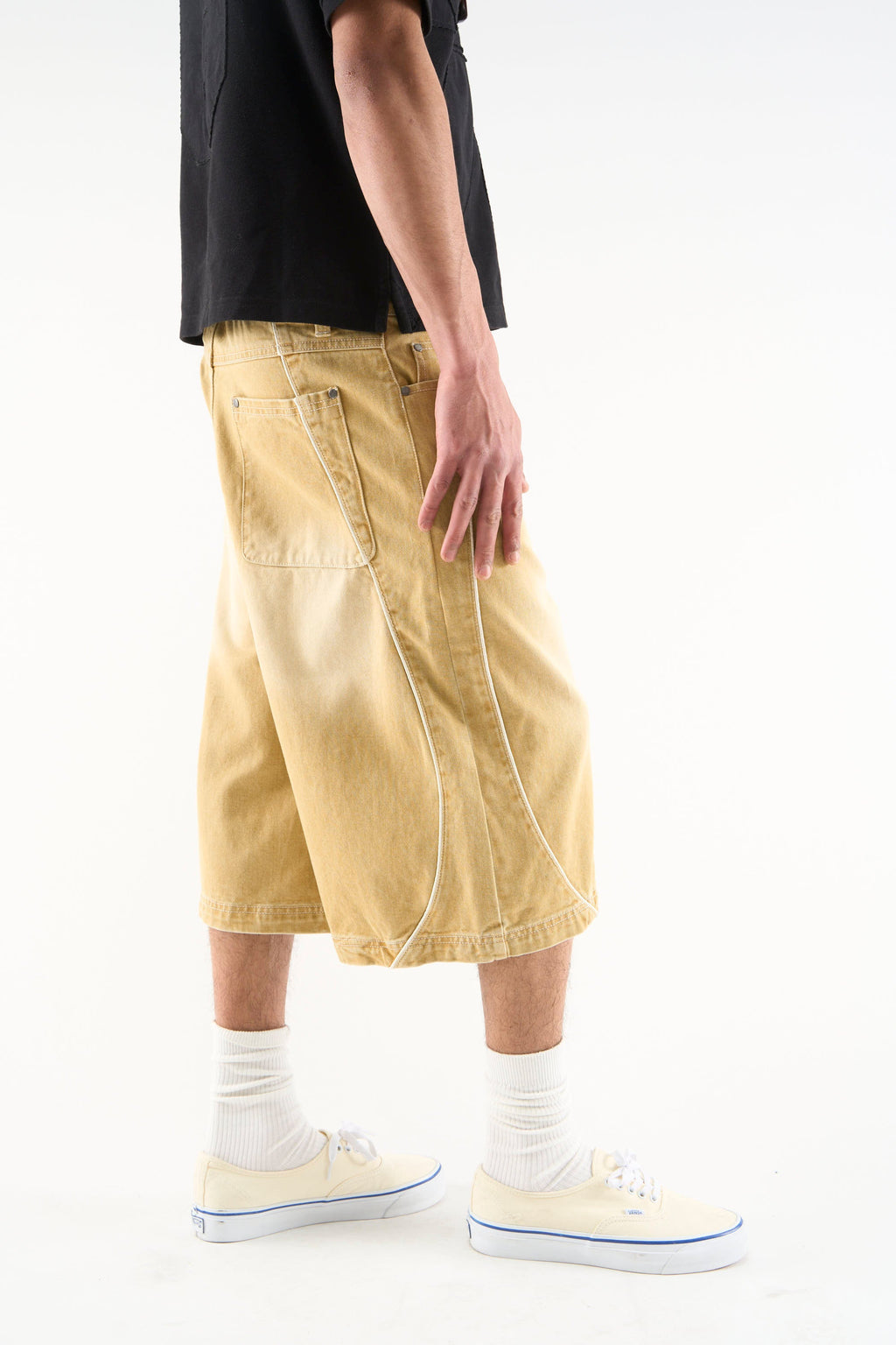 Mowa Yellow Jorts