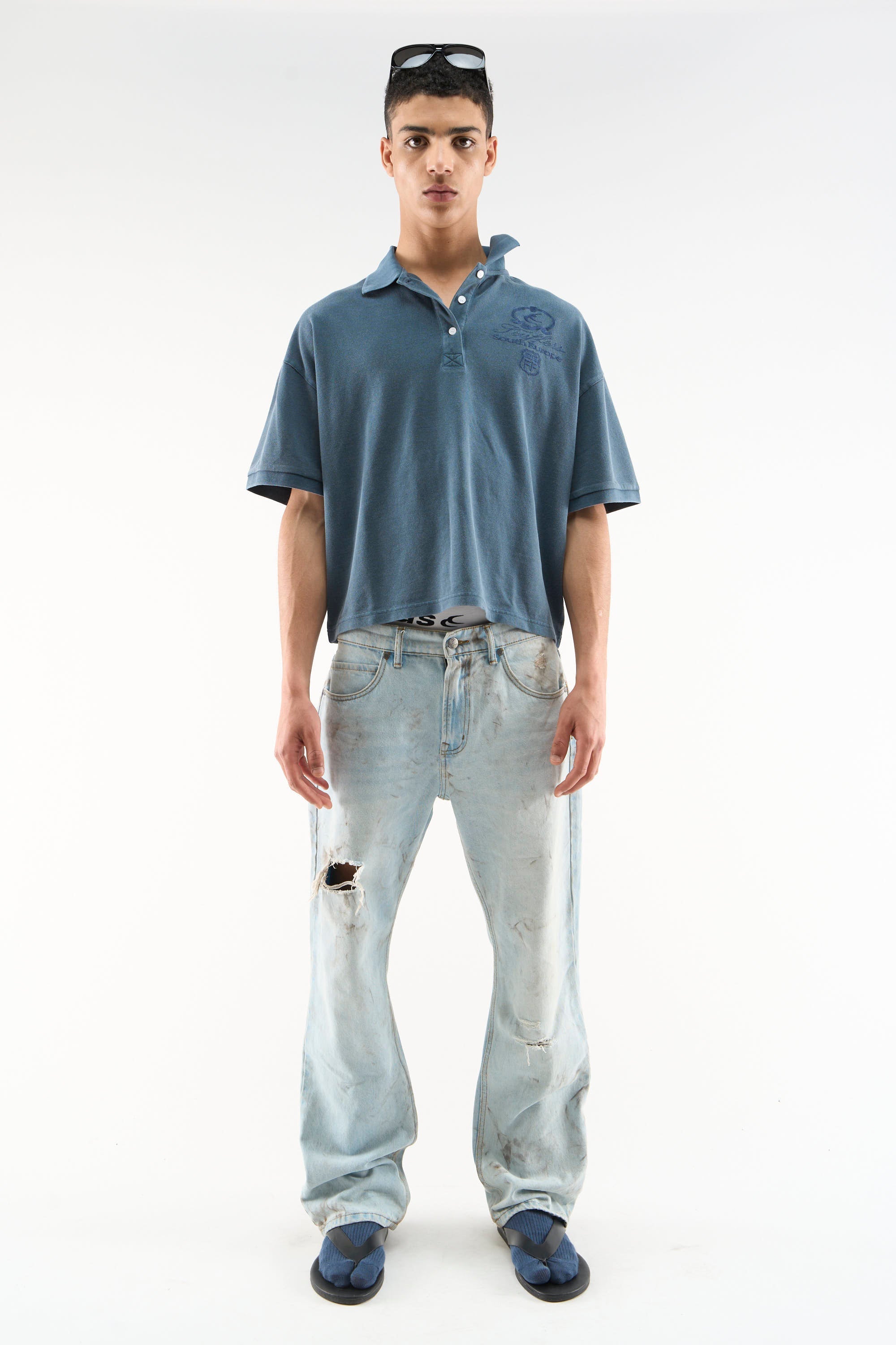 South Europe Navy Polo