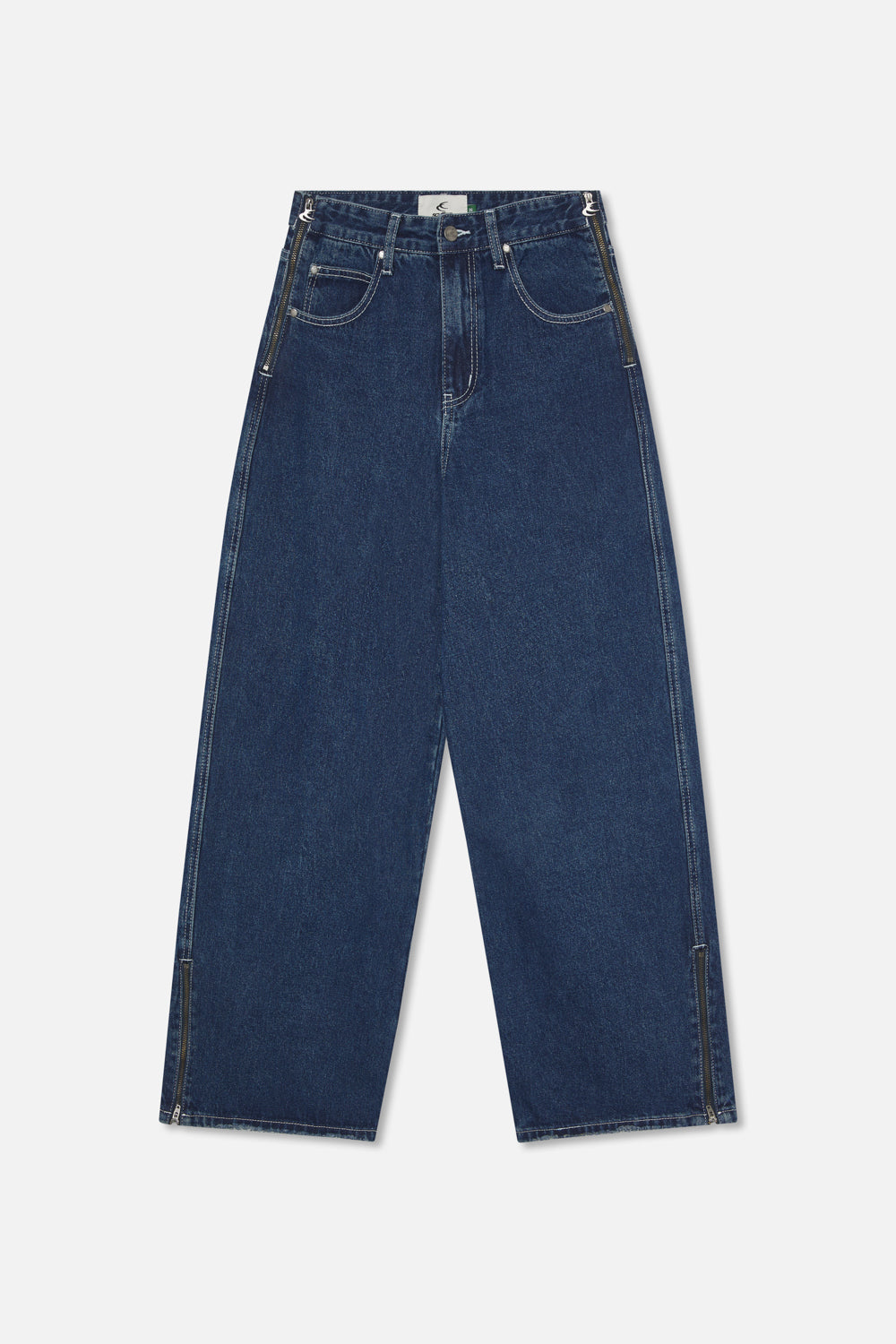 Zip Blue Pants