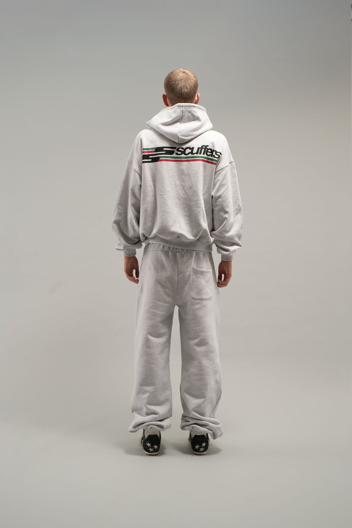 Everyday Grey Melange Pants