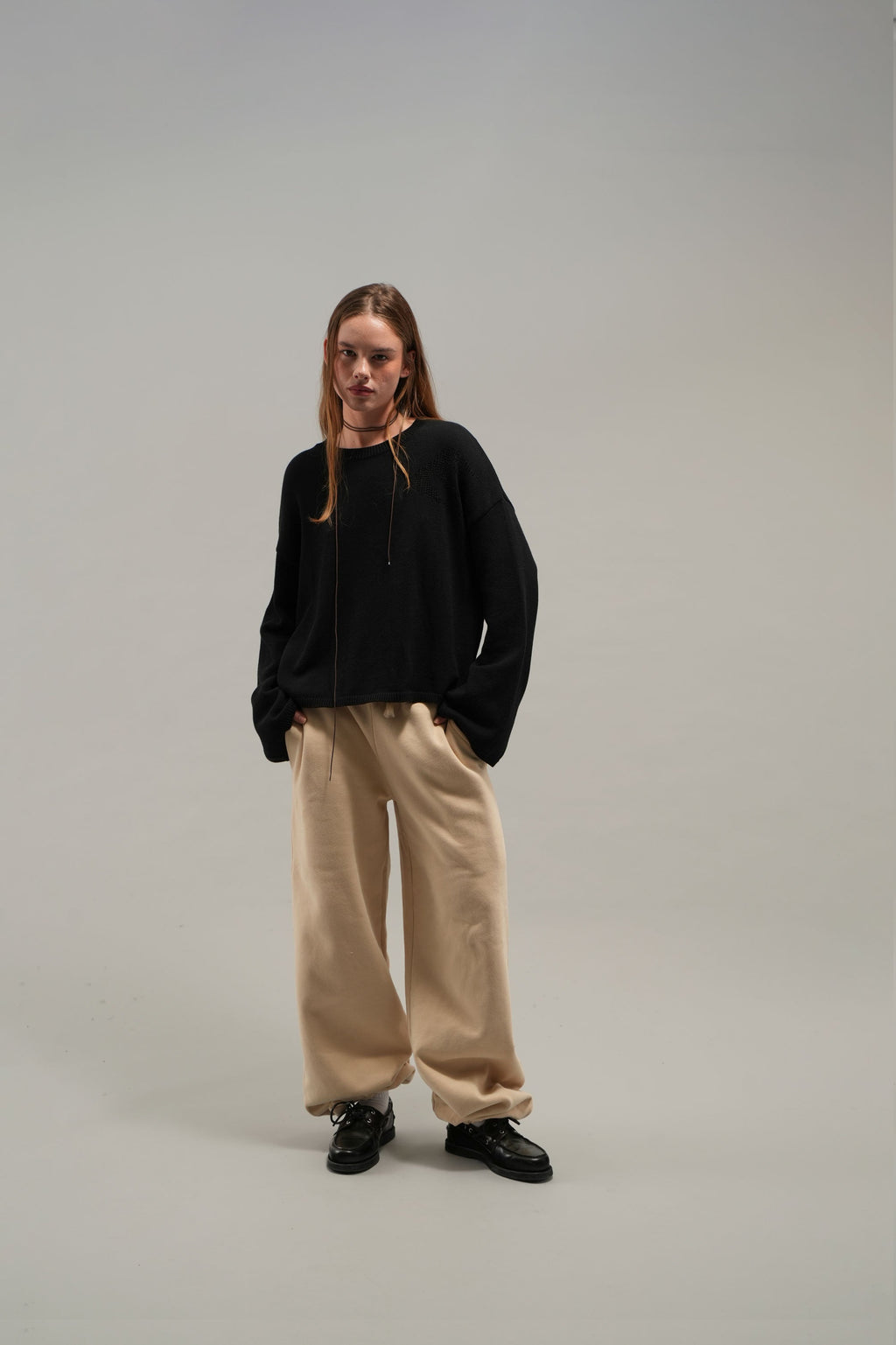 Everyday Ecru Pants