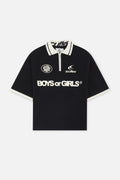 Boys or Girls Dark Polo