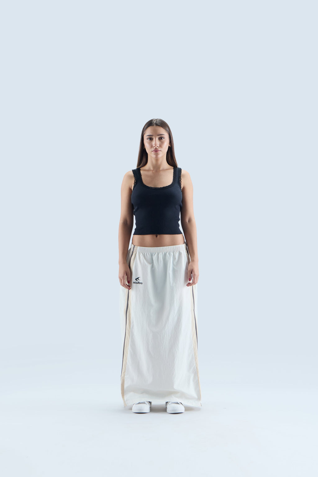 Sports Tech Ecru Skirt