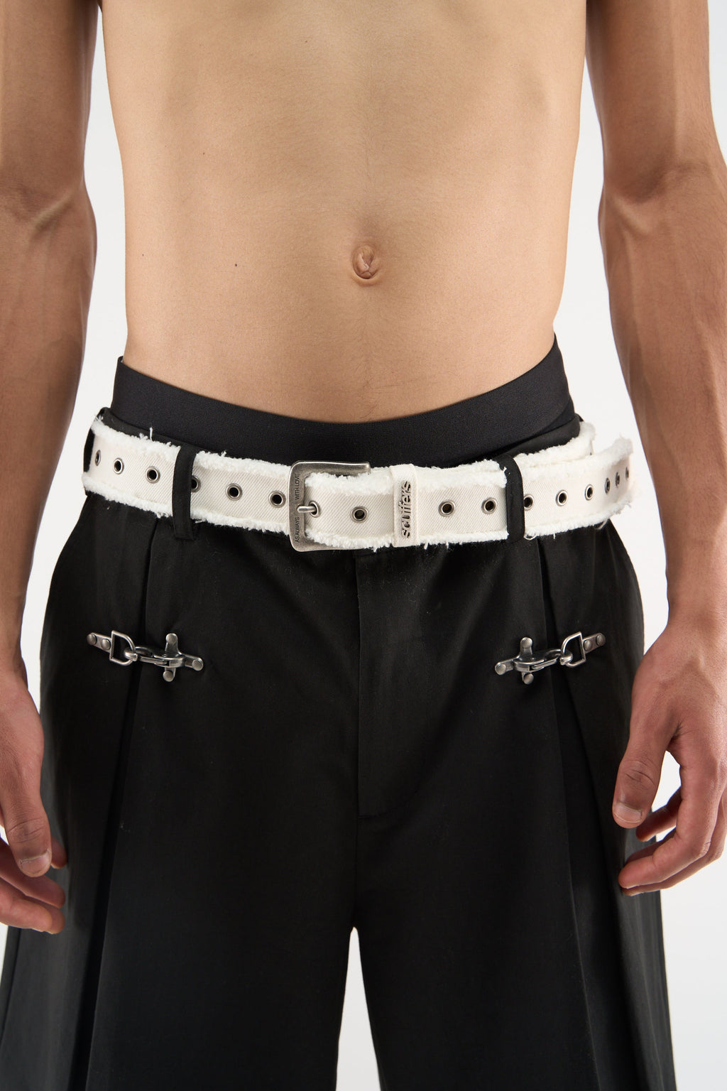 Flag Ecru Belt